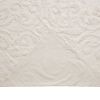 Full Size 100-Percent Cotton Chenille 3-Piece Coverlet Bedspread Set in Ivory