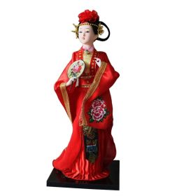 Traditional Chinese Silk Figurine Chinese Ancient Costume Doll Silk Doll #23