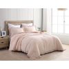King Oversized Ruffled Edge Microfiber Comforter Set