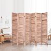 6-Panel Classic Louver Slatted Room Divider Screen