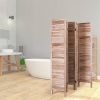 6-Panel Classic Louver Slatted Room Divider Screen