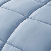 Queen Size Reversible Microfiber Down Alternative Comforter Set