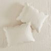 Full/Queen Size 3-Piece Reversible Scalloped Edges Microfiber Quilt Set