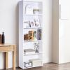 Modern 5-Tier Bookcase Storage Shelf
