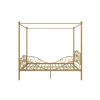 Full size Heavy Duty Metal Canopy Bed Frame