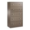 Modern 5-Drawer Bedroom Chest  Dresser in Wood