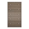 Modern 5-Drawer Bedroom Chest  Dresser in Wood