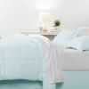Full Size Microfiber 6-Piece Reversible Bed-in-a-Bag Comforter Set