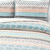 Full/Queen Scandinavian Reversible Cotton Quilt Set