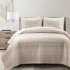 Full/Queen Scandinavian Reversible Cotton Quilt Set