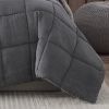 Full/Queen Plush Sherpa Reversible Micro Suede Comforter Set