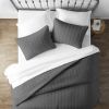 3 Piece Microfiber Farmhouse Coverlet Bedspread Set
