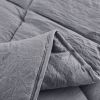 Full/Queen Traditional Microfiber Reversible 3 Piece Comforter Set