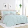 Full/Queen size 3-Piece Microfiber Reversible Comforter Set