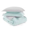 Full/Queen size 3-Piece Microfiber Reversible Comforter Set