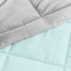 Full/Queen size 3-Piece Microfiber Reversible Comforter Set