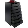 Modern Scandinavian Style 7-Drawer Storage Cabinet Chest