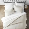 2 Piece Microfiber Farmhouse Coverlet Bedspread Set, Twin/Twin XL