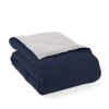 Full/Queen 3-Piece Microfiber Reversible Comforter Set