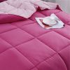 King/Cal King Traditional Microfiber Reversible 3 Piece Comforter Set