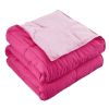 King/Cal King Traditional Microfiber Reversible 3 Piece Comforter Set