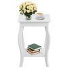 Stylish Nightstand End Table - Set of 2