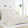 Full/Queen size 3-Piece Microfiber Reversible Comforter Set