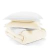 Full/Queen size 3-Piece Microfiber Reversible Comforter Set