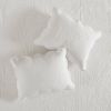 Full/Queen Size 3-Piece Reversible Scalloped Edges Microfiber Quilt Set