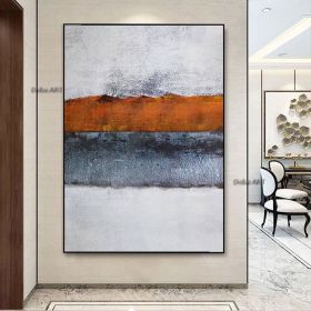 Handmade Abstract Oil Painting On Canvas Modern Oil Painting Hand Painted Large Wall Art Living Room hallway bedroom luxurious decorative painting (size: 60X90cm)