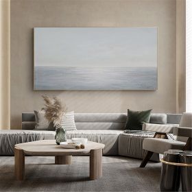 Hand painted Large Black And White Painting Black And White Wall Art Black and white Minimalist Painting Grey and white Abstract art Office Decoration (style: 4, size: 50X70cm)